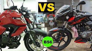 Bajaj Pulsar 150 Twin Disc Or Yamaha FZS V3 Which One Is Better !! Detailed Comparison