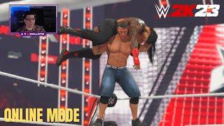 THE MOST INSANE MATCH I’VE PLAYED SO FAR - WWE 2K23 Online