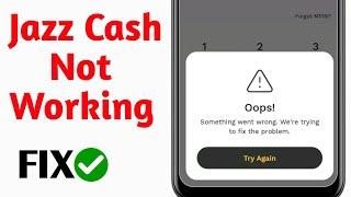 FIX Jazzcash App Not Working - Jazzcash not logging in - otp problem solved