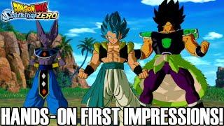 *EXCLUSIVE* HANDS ON FIRST IMPRESSIONS OF DRAGON BALL SPARKING ZERO! (Demo Gameplay!)