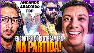 ENCONTREI COM MAGIC RJ E BIZARRO NUMA PLAY! PUBG MOBILE REACT GAMEPLAY DE STREAMERS