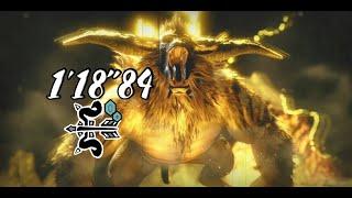 MHR Sunbreak - Settle The Score! - Rajang - Bow - 1'18"84 - Strife/Berserk/Heroics