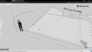 Videoguide - How to Start with Sketchup For Web Quick, Easy and Free, Using 2D Drawing Tools