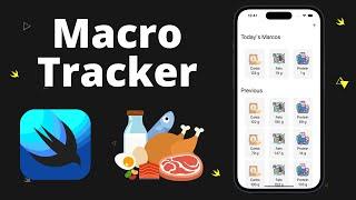 Building A Macro Tracking App using SwiftUI | Episode 1