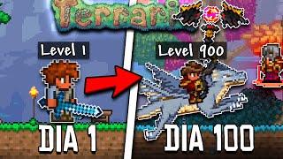 PASSEI 100 DIAS NO TERRARIA ULTIMATE RPG MODPACK