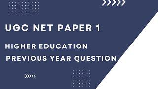 Higher Education UGC NET Paper 1 | Malayalam