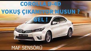 Toyota Corolla D-4D YOKUŞ SORUNU DÜZELDİ / MAF SENSÖRÜ !