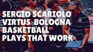 Sergio Scariolo Virtus Bologna Basketball Plays that Work