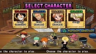 One Piece: Pirates' Carnival All Characters [PS2]