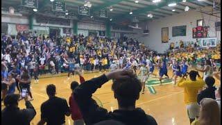 BUZZER BEATER! Incredible half-court shot wins playoff game in Arizona high school basketball