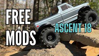 Redcat Ascent 18 Free Mods