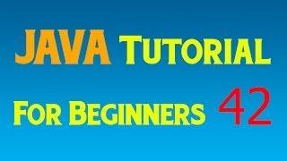 Java Tutorial for Beginners - 42 - GUI - Setting up Listener, User Events and Input