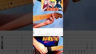 .::RIFF::. The Raising Fighting Spirit  - Wait for it...#shorts #naruto #anime #guitartutorial