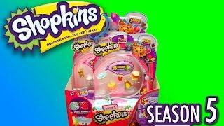 Shopkins SEASON 5 - 12 Packs, 5 Packs, & Blind Packs. [Unboxing]