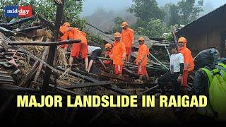 Maharashtra Rains: Major Landslide In Raigad Claims Four Lives, 100 Trapped