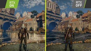 The Witcher 3 Next Gen Patch Ray Tracing On vs OFF - PC RTX 3080 Graphics Comparison