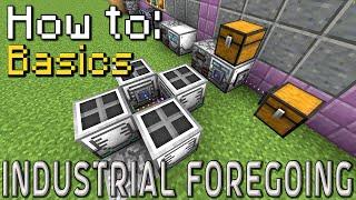 How to: Industrial Foregoing | Basics (Minecraft 1.20.1)