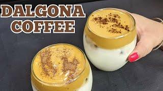 Dalgona Coffee | TikTok Trending Dalgona Coffee | Whipped Coffee Recipe