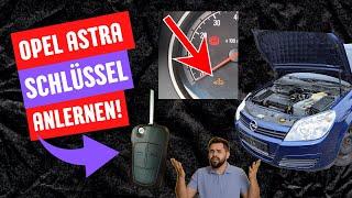 Opel Astra Startproblem! Vid:2/2,Schlüssel anlernen an Wegfahrsperre, Opel Key Card, China Schlüssel