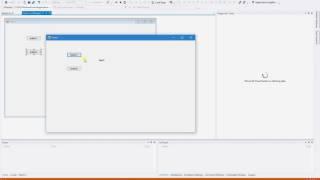 Button Click event in C# Visual Studio 2015