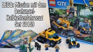 Test: LEGO Mission mit dem Dschungel-Halbkettenfahrzeug (Set 60159 Review deutsch)