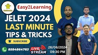 JELET 2024 - Last Minute Tips & Tricks | by Esay2Learning