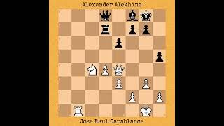 Jose Raul Capablanca vs Alexander Alekhine | World Championship Match (1927)