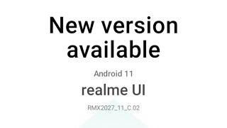 realme C3 Update C.02 | realme C3 realme UI 2.0 Update | realme C3 Android 11 Update | realme C3 New