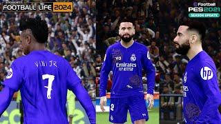 PES 2021 Real Madrid Adidas Y-3 Kit Update Season 2024 for Football Life 2024 & PES 2021 any Patch