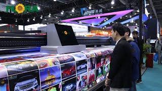 FLORA UV Hybrid Flatbed Digital Printer Machine Innovation Unleashed at DPES China Sign Expo2024