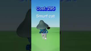 Making Smurf cat outfit idea roblox! #shorts #trending #gaming #roblox