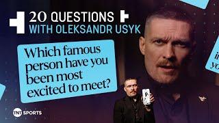  20 Questions with Oleksandr Usyk   #FuryUsyk | #RingOfFire 