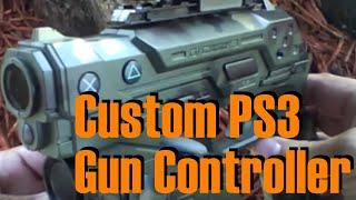 Custom PS3 Hybrid Namco and 6-Axis Dual Shock Gun Controller - COD inspired