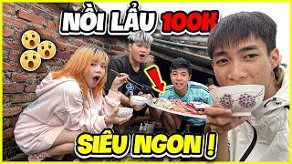 Bé Mon Thử Thách Đức Mõm Nấu Lẩu Chỉ Có 100k Siêu Ngon | #bemontv #ducmomtv #bemon #ducmombemon