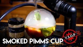 Smoked Pimms Cup with Pimms No. 1