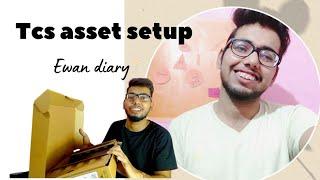 tcs asset query || when you will receive tcs asset laptop || tcs asset setup