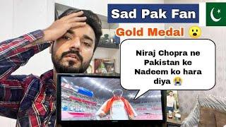 India win Gold medal and pak lose |Sad pakistan reaction on neeraj chopra wining Gold medal Olympics