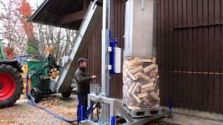 NEU! Binderberger Packmaschine  / Firewood Packing Machine