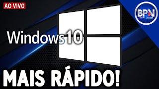 Seu Windows 10 MAIS RÁPIDO sem Enrolação, Faça isso!!!