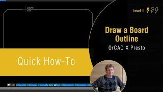 How to Draw a Board Outline in OrCAD X In 5 Minutes