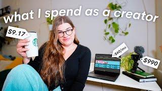 How I spend $18,000+ per month as a content creator 