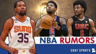 MAJOR NBA Rumors On Paul George, Kevin Durant Trade, Jarrett Allen + Bronny James NBA Draft Buzz?