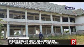 Bangunan Islamic Center di Bekasi Mangkrak