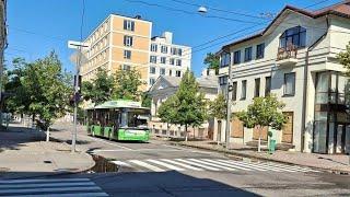 The streets of Kharkov today. Traveling through the city