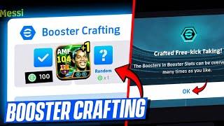 How To Use BOOSTER CRAFTING  eFootball 2025