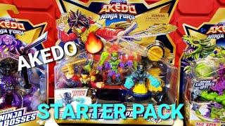 AKEDO NINJA FURY STARTER PACK UNBOXING AND REVIEW !...