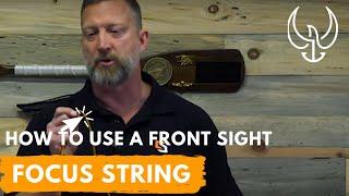 How to Use a Front Sight Focus String to Improve Your Shooting - Navy SEAL Firearms Training