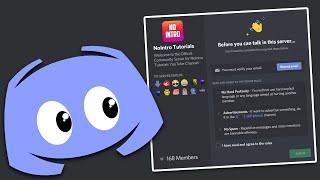 How to Make a Discord Server Rules Page Membership Screening