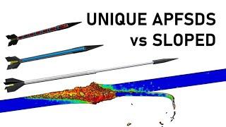 TELESCOPIC, SEGMENTED, & JACKETED APFSDS vs SLOPED ARMOUR | Unique APFSDS Vol. 5