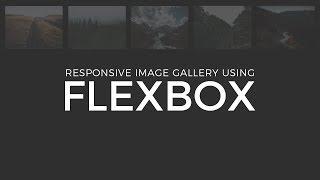 Responsive Image Gallery Using Flexbox | HTML & CSS